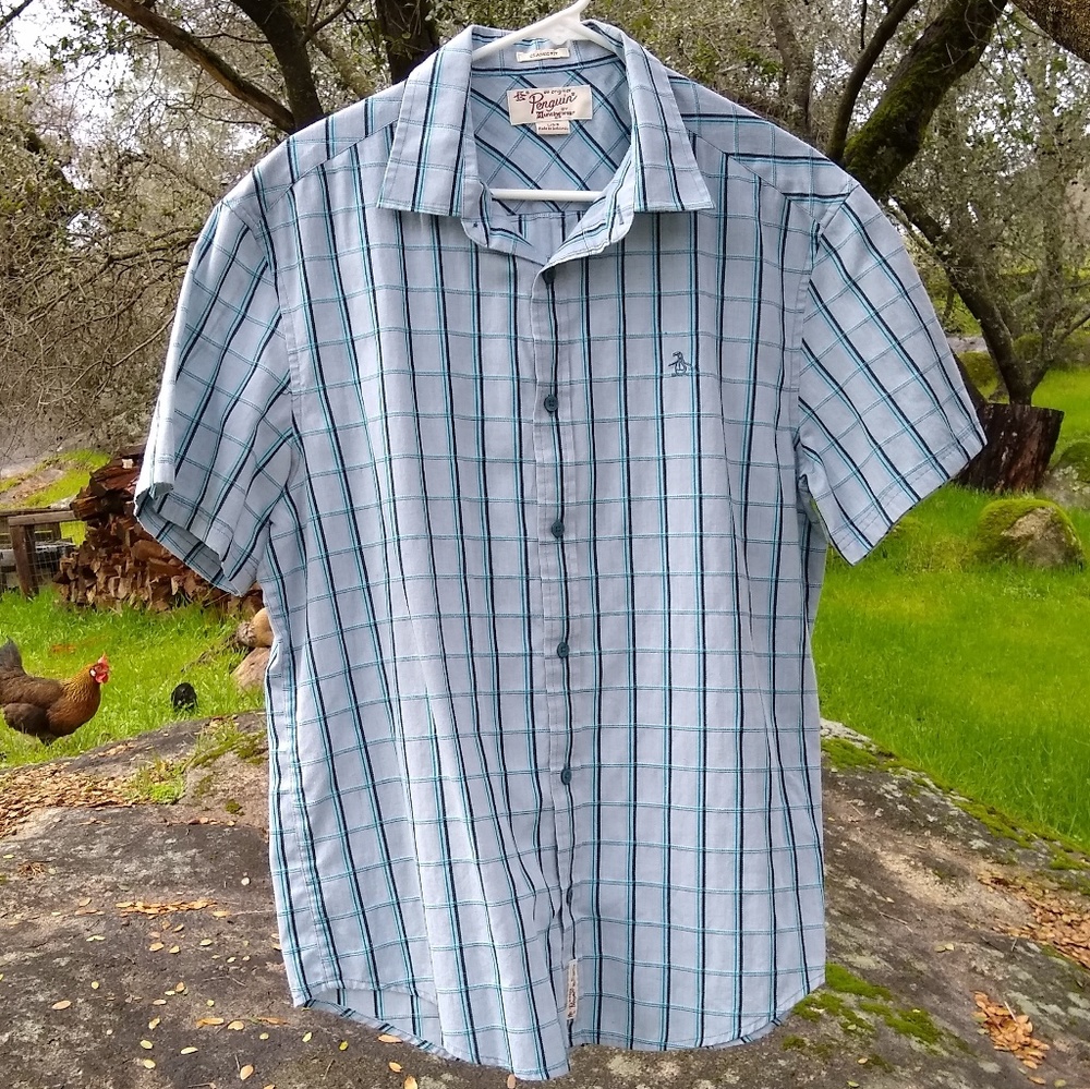 Penguin L Men's Button Down Shirt